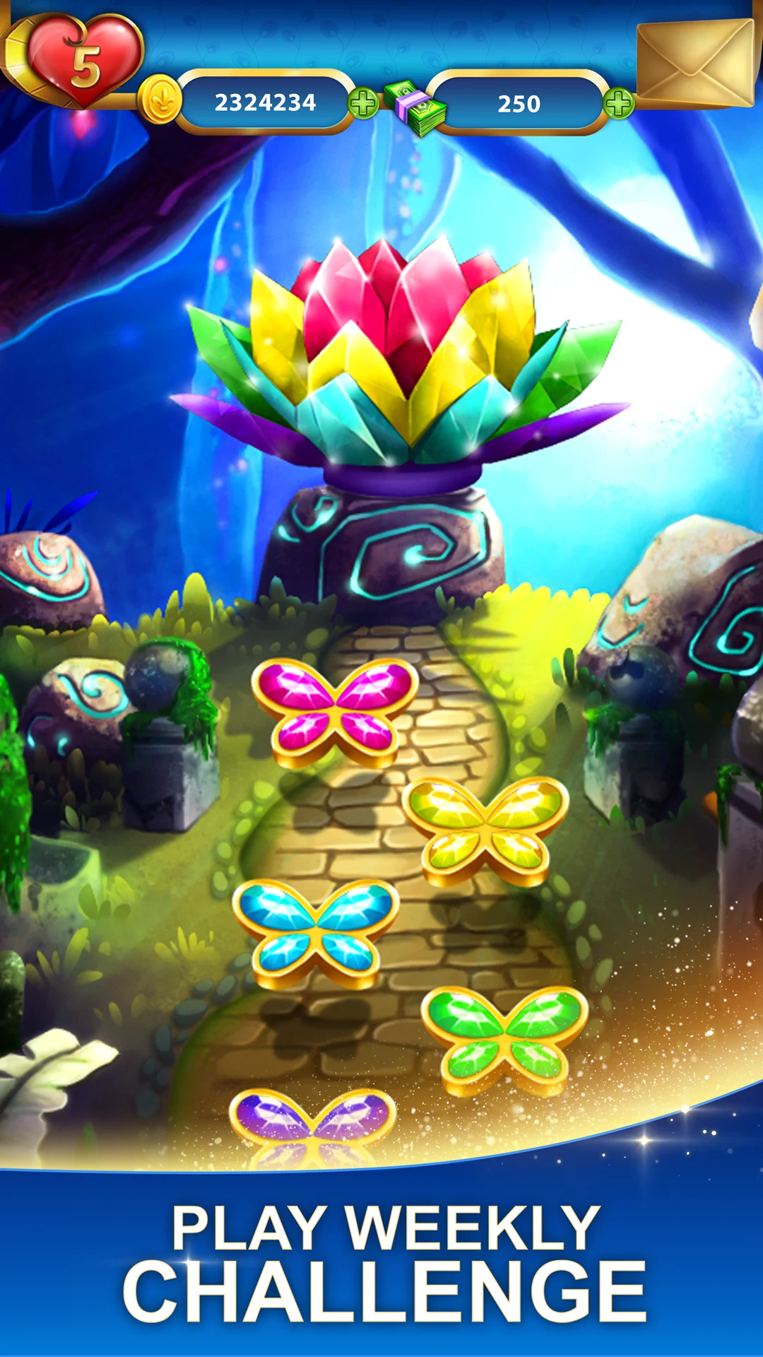 Lost Jewels - Match 3 Puzzle screenshot