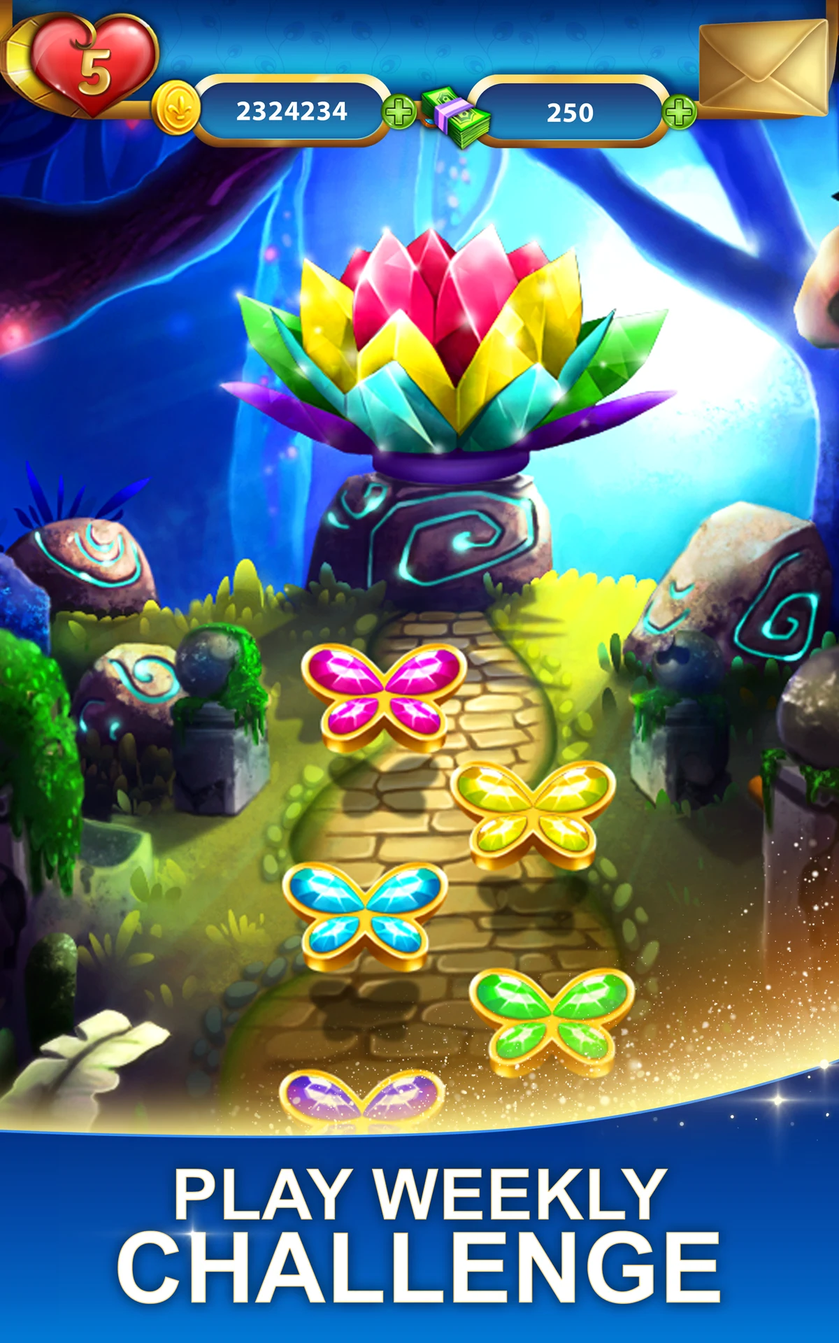 Lost Jewels - Match 3 Puzzle screenshot